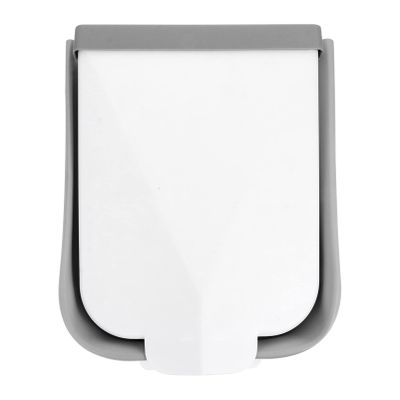 Cabilock 1pc Wall-Mounted Trash Can Space-Saving Hanging Garbage Bin for Kitchen Bathroom Office Waste Container Strong Load-Bearing Capacity