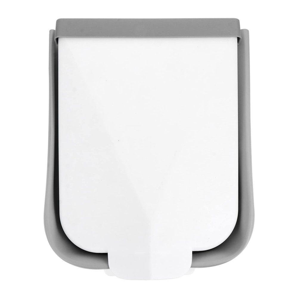 Cabilock 1pc Wall-Mounted Trash Can Space-Saving Hanging Garbage Bin for Kitchen Bathroom Office Waste Container Strong Load-Bearing Capacity