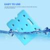 Ice Pack For Cooler, Reusable Hard Sided Rectangular Ice Pack, Ice Pack For Lunch Box And Cooler, BPA, Reusable And Long Lasting, Fresh Keeping Slim Ice Pack Freezer view 3