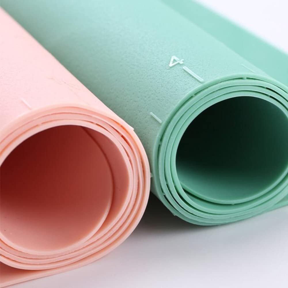 1.4mm Thickness Silicone Rolling Dough Pad (Yellow)