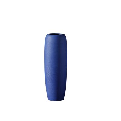 Indoor Gardening Large Decorative Vase, Vase Height: 60 CM Hotel Entrance Hall Floor Vase Solid Color Ceramic Vase(Size:19 * 60CM,Color:B)