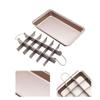 1pc Carbon Steel Square Brownie Baking Pan view 1