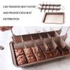 1pc Carbon Steel Square Brownie Baking Pan view 4