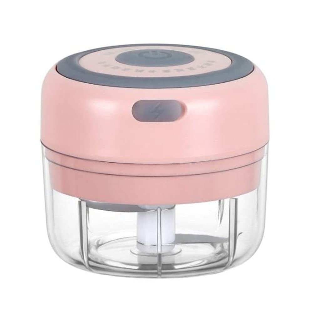 100ML Mini Garlic Electric Chopper (Pink)