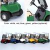 Alarm Clock,Golfs Cart Model Electronic Alarm Clock Perpetual Calendar Multifunction Clock Golfs Car Clock-Yellow view 4