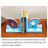 BookendsPersonalized Book Ends Cute Book End Wooden Book Stopper Send Children Home Bedroom Storage Furnishings Practical Gifts (Color : A) view 4