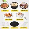 11Pcs Air Fryer Accessories 8Inch Fit for Airfryer view 3
