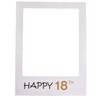1pc Picture Frame DIY Cutouts Photo Paper Booth Props for Birthday Party Decoration 16th to 50th view 1