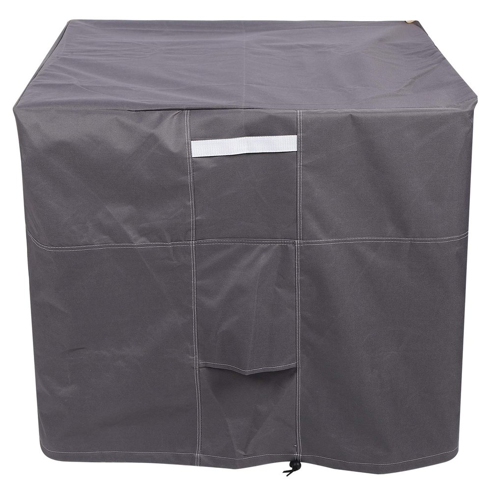 BWLZSP Air Conditioner Cover Waterproof,Air Conditioner Outside Unit Cover Waterproof Air Conditioner Cover Gray 34 x 34 x 30in