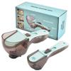 2 Pcs Adjustable Plastic Measuring Spoons view 1