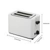 2 Slices Automatic Fast Heating Toaster view 4