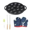 220V Baking Machine Household Electric Takoyaki Maker (Pan with accessories) view 4