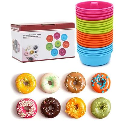 24pcs Silicone Handmade Bakeware Mold Set