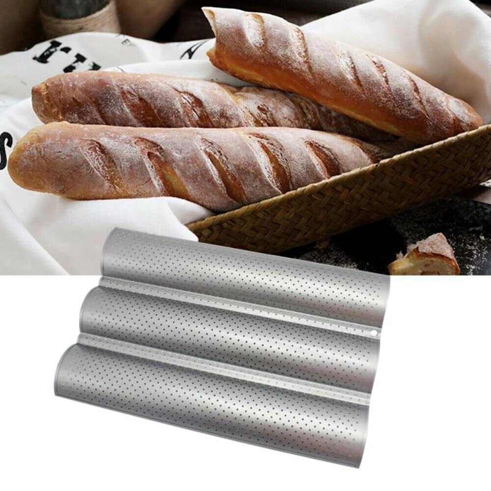 3 Groove French Non-stick Bread Pan