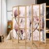 artgeist Japanese Room Divider XXL Flowers Magnolias 90 x 67 in - 5 Panel Folding Screen Japan Design Home Decoration Art Deco b-C-0389-z-c view 3