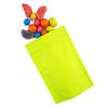 100PCS Matte Double-Sided Colored Stand-Up Bags (14x20cm (5.5x7.9"), Lime Green) view 4