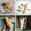 4 French Bread Baguette Baking Mold (Silver) view 1
