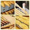 4 French Bread Baguette Baking Mold (Silver) view 3