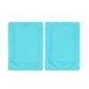 100PCS Matte Double-Sided Colored Stand-Up Bags (16x22cm (6.3x8.6"), Sky Blue) view 1