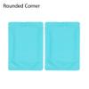 100PCS Matte Double-Sided Colored Stand-Up Bags (16x22cm (6.3x8.6"), Sky Blue) view 2
