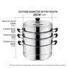4 layer Stainless Steel Thicken Steamer Boiler view 2
