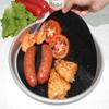2pcs Reuseable Non-stick Mat Pan Fry Liner Sheet (1pc 32cm) view 2