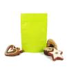 100PCS Matte Double-Sided Colored Stand-Up Bags (10x15cm (4x6"), Lime Green) view 2