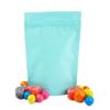 100PCS Matte Double-Sided Colored Stand-Up Bags (14x20cm (5.5x7.9"), Sky Blue) view 4