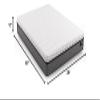 Yogabed Cool Hybrid Mattress (12 Inch) Sleep Cool & Comfortable All Night, Copper-Infused Memory Foam, Edge Coil System, CertiPUR-US Certified Foam, Support & Pressure Relief: Twin XL view 2