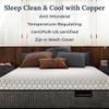 Yogabed Cool Hybrid Mattress (12 Inch) Sleep Cool & Comfortable All Night, Copper-Infused Memory Foam, Edge Coil System, CertiPUR-US Certified Foam, Support & Pressure Relief: Twin XL view 4