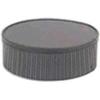 FinalFrame End Cap Se Crimp44; 6 in. Black view 1