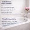 Bathtub Mat Non Slip, Bath Mat for Tub Non Slip, Tub Mat Extra Large 36 x 17 in, Bathtub Mat with Suction Cups & Drain Holes, Soft Foam, Machine Washable, Light Khaki view 3