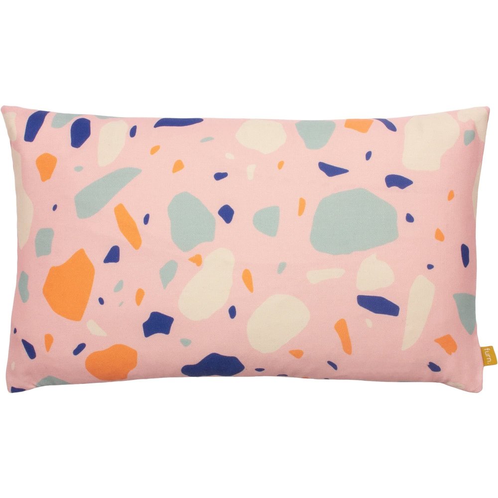 Furn Terra Throw Pillow Cover (30cm x 50cm) (Powder Pink)