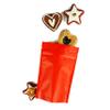 100PCS Matte Double-Sided Colored Stand-Up Bags (10x15cm (4x6"), Flat Red) view 3