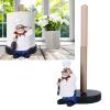 Kitchen Chef Decor Double Layer Paper Towel Holder with Non-Slip Design for Restaurant Commercial Kitchen and Shop Use view 4