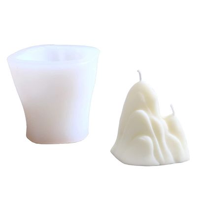 Candle Molds Crafts Zen Garden Silicone Mould Mountain Peak Decoration Tools
