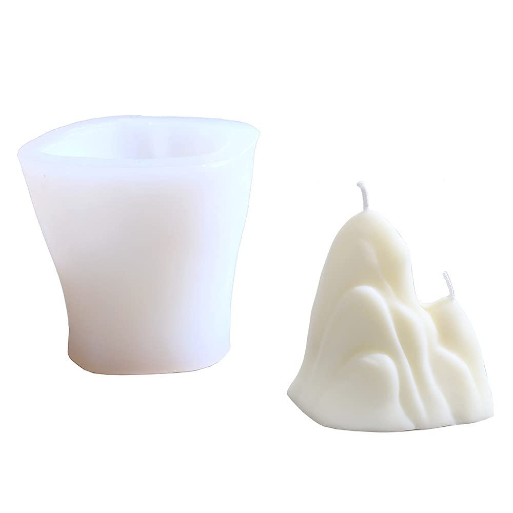 Candle Molds Crafts Zen Garden Silicone Mould Mountain Peak Decoration Tools
