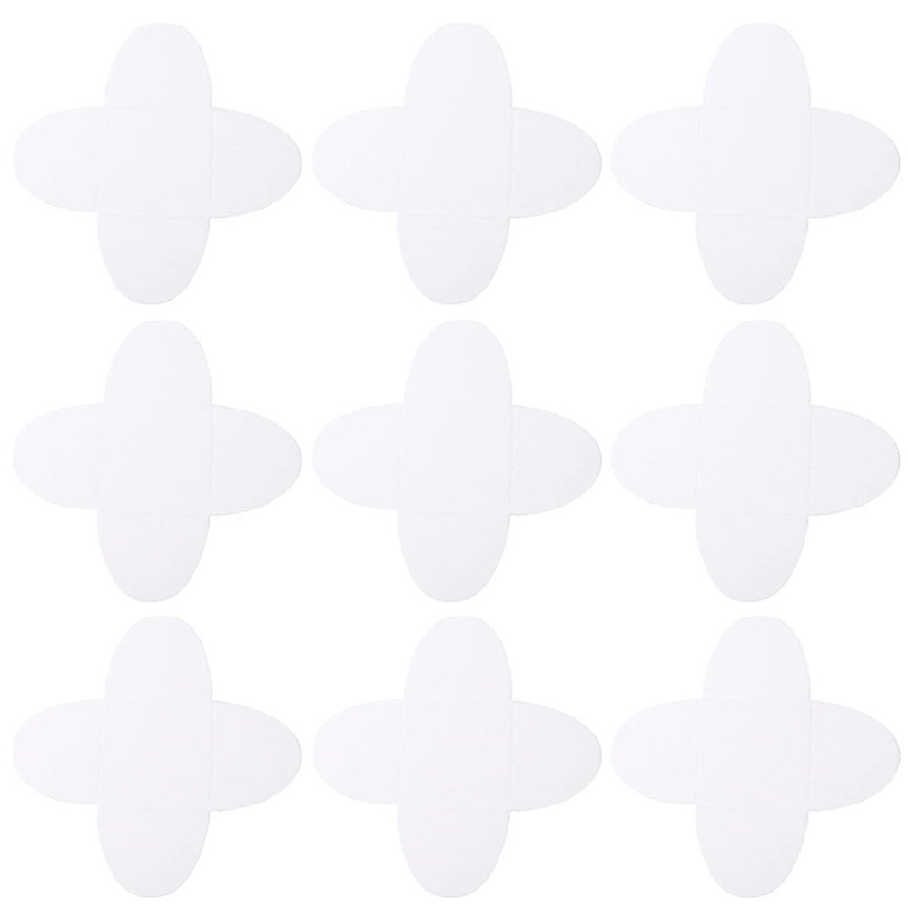 200pcs Truffle Wrappers Chocolate Cups Liners Chocolate Wrappers Candy Cups Paper for Wedding Party Favors (White)