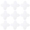 200pcs Truffle Wrappers Chocolate Cups Liners Chocolate Wrappers Candy Cups Paper for Wedding Party Favors (White) view 1
