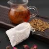 TUZAZO 50 Pcs Muslin Bags with Drawstring 3 x 4 inch, Reusable Tea Bags for Loose Leaf Tea, Natural Cotton Unbleached Cheesecloth Small Spice Bag for Cooking Soup Herb Sachet Bag Empty view 4