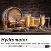 Hydrometer, With Sugar Density Triple Scale Specific Tester Brewing Measuring Instrument for Home Brew Beer Wine And Kombucha view 2