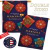 Ornament Collection Rakhi Purnima Burlap House Flag Eagle Set Celebration Raksha Bandhan Festival Rkshabandhan Siblings Ceremony Hindu 0 Double-Sided, Made in USA view 3