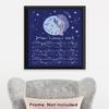 2026 Calendar-16x20 Unframed Poster-Moon Phases Lunar Poster - Astrology Wall Art - Celestial Calendar 2026 - Moon Cycle Chart & Lunar Phase Tracker - Whimsical Wall Calendar -Zodiac Constellation Art view 2