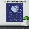 2026 Calendar-16x20 Unframed Poster-Moon Phases Lunar Poster - Astrology Wall Art - Celestial Calendar 2026 - Moon Cycle Chart & Lunar Phase Tracker - Whimsical Wall Calendar -Zodiac Constellation Art view 3