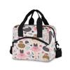 Ballerina Girl Lunch Bag for Kids Cute Ballet Insulated Cooler Lunch Box Large Capacity Lunch Organizer for Boys Girls view 1