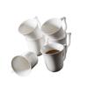 6-Piece 340ML White Porcelain Coffee Tea Mugs view 1