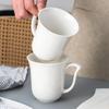 6-Piece 340ML White Porcelain Coffee Tea Mugs view 4