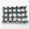 48pcs Stainless-Steel Cake Decorating Nozzle Sets view 3