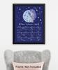 2026 Calendar-18x24 Unframed Poster-Moon Phases Lunar Poster - Astrology Wall Art - Celestial Calendar 2026 - Moon Cycle Chart & Lunar Phase Tracker - Whimsical Wall Calendar -Zodiac Constellation Art view 2