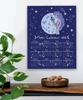 2026 Calendar-18x24 Unframed Poster-Moon Phases Lunar Poster - Astrology Wall Art - Celestial Calendar 2026 - Moon Cycle Chart & Lunar Phase Tracker - Whimsical Wall Calendar -Zodiac Constellation Art view 4